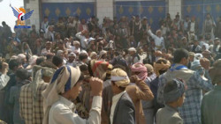 احتفال جماهيري في محافظة الجوف بذكرى يوم الولاية 