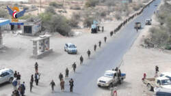 مسير عسكري لوحدات من قوات المنطقة العسكرية الثانية