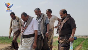 Hodeidah: Field inspection of unleased Waqf Lands in Al-Zuhra, Al-Luhaya Districts in preparation for reclamation