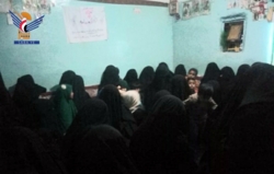 فعالية للهيئة النسائية في مديرية المفتاح لاستقبال جمعة رجب