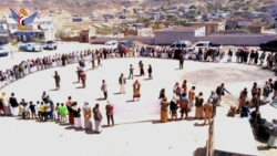 فعالية بذكرى الصرخة ووقفتان بمديريتي الرضمة ويريم في إب