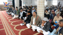 Gedenkveranstaltung des Martyrium von Imam Zaid in den Distrikten Al-Nadirah, Yarim, Habish, Al-Makhader, Al-Udayn und Badan, Provinz Ibb