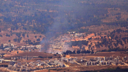 العدو الصهيوني يقصف مدينة الخيام جنوب لبنان