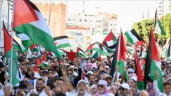  مظاهرات مغربية رفضا للإبادة الصهيونية  بغزة