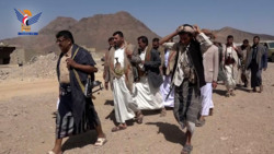 محافظ مأرب وعدد من القيادات يزورون المرابطين في جبهة صرواح
