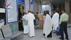 مغادرة 683 حاجا مطار صنعاء الدولي