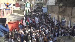 مسيرات حاشدة في محافظة صنعاء بيوم القدس العالمي