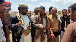 القائم بأعمال محافظ الضالع يتفقد أعمال صيانة طريق دمت - مريس
